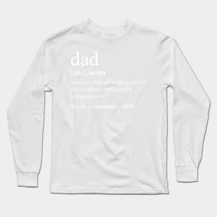 Fathersday Best Dad Daughter Bond Long Sleeve T-Shirt